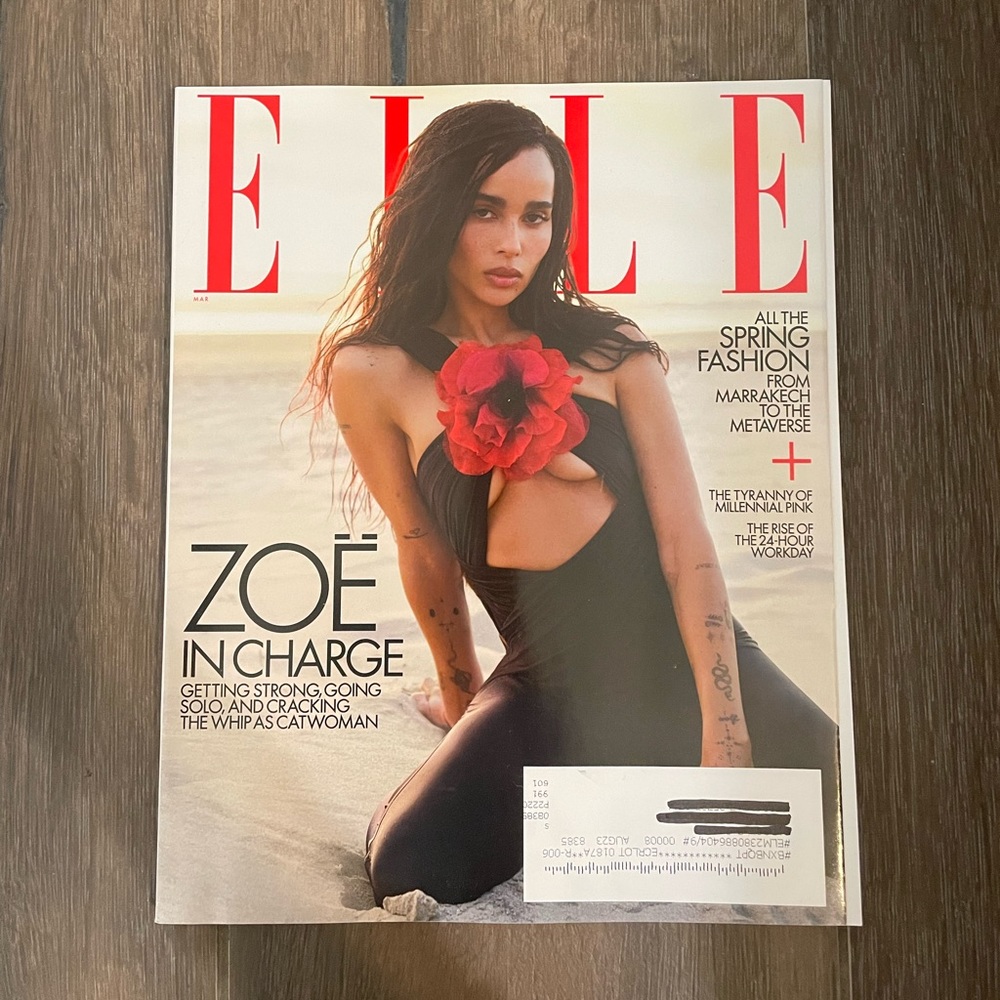 ZOE KRAVITZ ELLE MAGAZINE